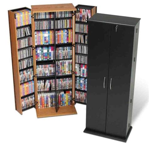 DVD Storage Cabinets with Doors | Media storage cabinet, Diy dvd ...