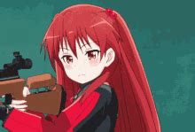 Anime Girl With A Gun GIFs | Tenor