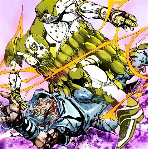 I colored in 『TUSK』 and turned it into 『TUSK ACT 4 OVER HEAVEN』 : r/JJBA