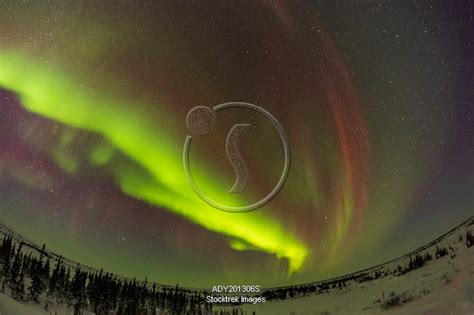 Aurora borealis, Churchill, Manitoba, Canada. | Stocktrek Images