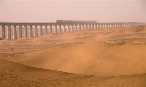 China to complete world’s first railway loop around a desert in Xinjiang - Global Times