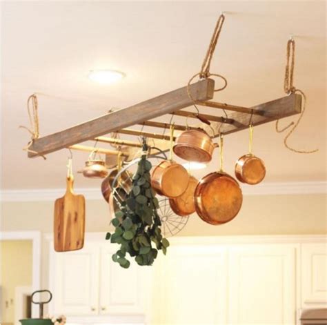 12 DIY pot rack projects to save space in your kitchen – SheKnows