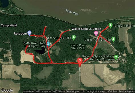 Mahoney State Park Map