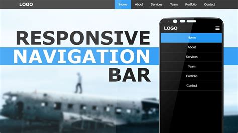 Responsive Navigation Bar With Html CSS and Javascript - Responsive Sidebar Menu For Mobile ...