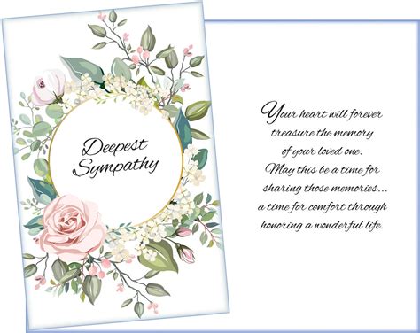 What To Say On A Funeral Card - Condolence Note Samples and Examples ...