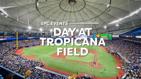 A Day at the Tropicana Field in St. Pete, Florida - YouTube