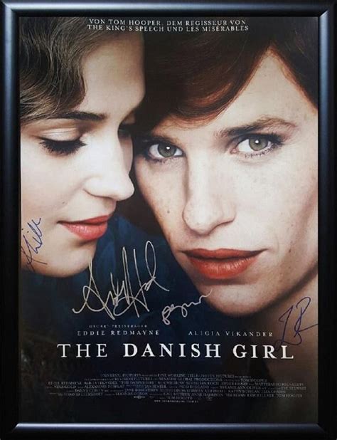 The Danish Girl - Signed Movie Poster | The danish girl film, Girl film, Danish girl movie