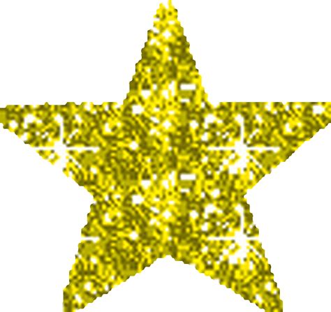 Make Your Designs Shine with Glitter Star Cliparts