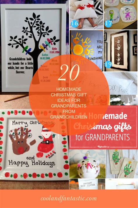 20 Ideas for Homemade Christmas Gift Ideas for Grandparents From ...