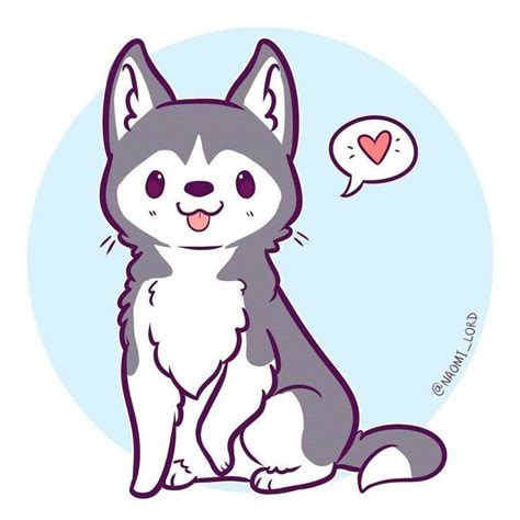 Pin by LuizFelipe on Kawaii | Cute dog drawing, Cute animal drawings ...