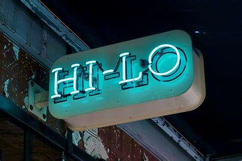 Hi-Lo Club, San Francisco, CA | Neon sign at the Hi-Lo Club,… | Flickr