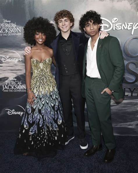 “Percy Jackson and the Olympians” Premiere Red Carpet with Walker Scobell, Leah Sava Jeffries ...