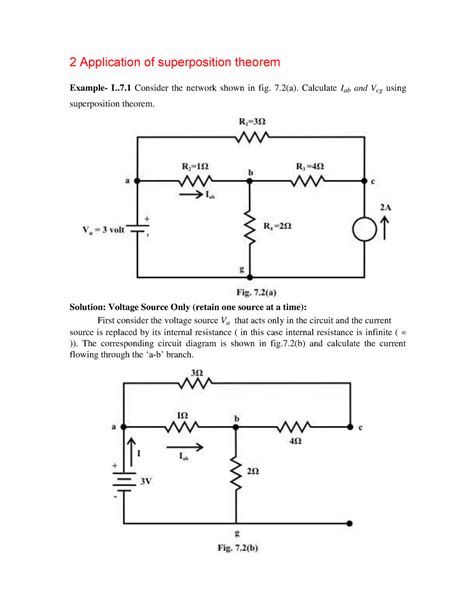 AC-2 - Lecture notes 2 - 2 Application of superposition theorem Example- L.7 Consider the ...