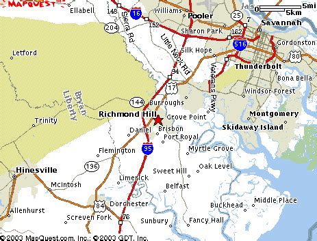 Richmond Hill Georgia Map - Aloise Marcella