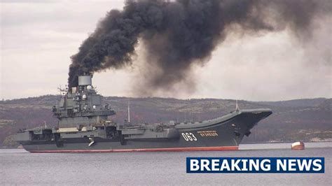 Russian Only Aircraft Carrier Stricken by Fire in Latest Mishap ...