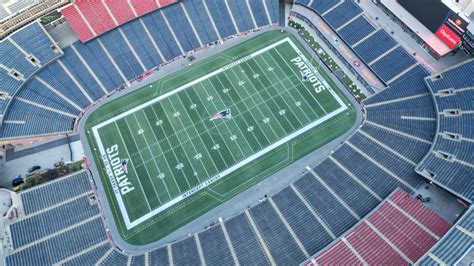 Aerial view of Gillette Stadium - YouTube