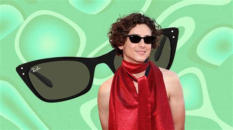 Timothée Chalamet's Cat-Eye Sunglasses Can Now Be Yours | GQ