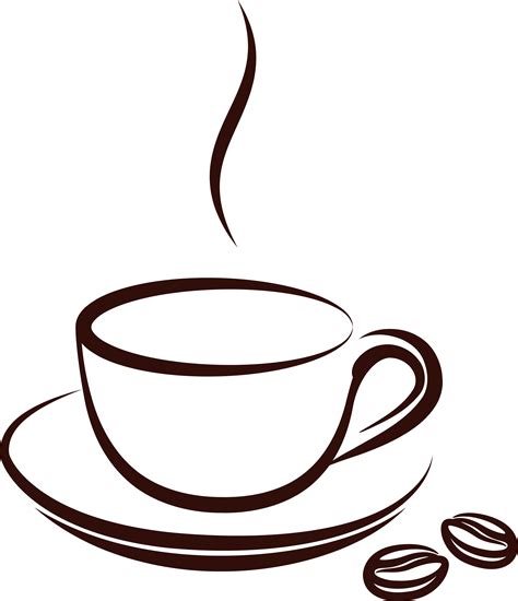 Cartoon Coffee Cup Drawing - terimo