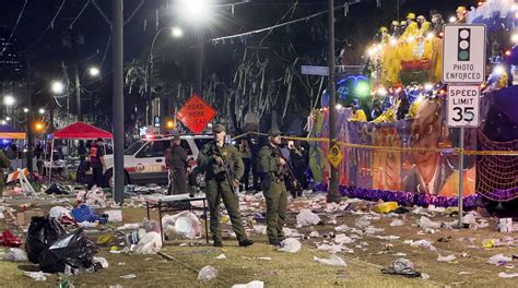 1 Dead, 4 Wounded, After Mardi Gras Shooting in New Orleans - The National Herald