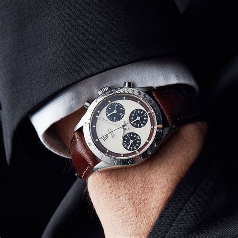Rolex Daytona "Paul Newman", ref 6239. | Rolex daytona paul newman, Leather watch, Wrist watch