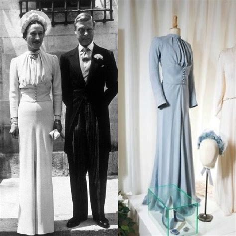 Wallis Simpson and King Edward | Royal wedding gowns, Unconventional wedding, Fashion