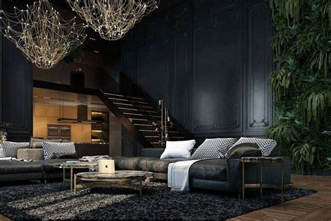 Related image | Dark living rooms, Luxury interior, Luxury living room