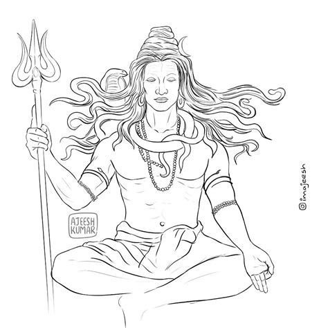 LORD SHIV | Digital Painting :: Behance