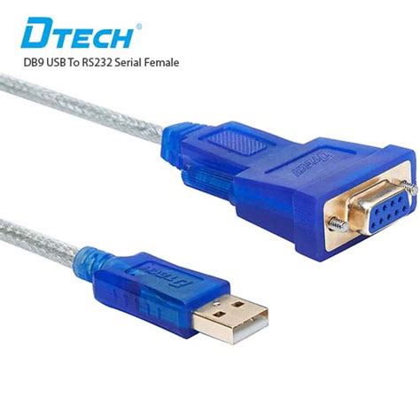 DTECH USB to RS232 Female Serial Adapter Price Bangladesh