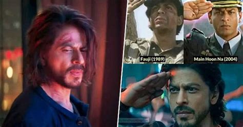 Shah Rukh Khan 'emotional' after seeing fan's Fauji to Pathaan collage