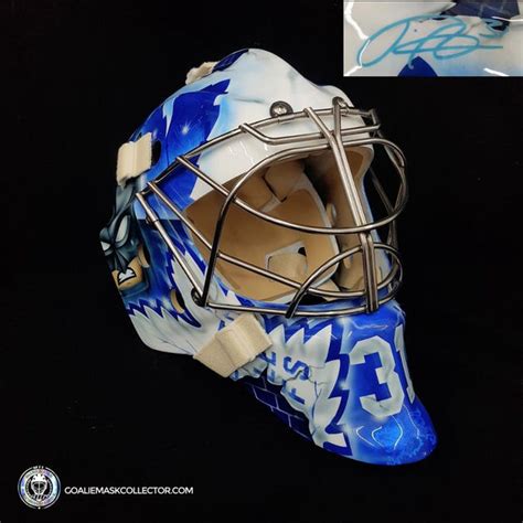 Frederik Andersen Signed Goalie Mask Toronto Batman Signature Edition ...