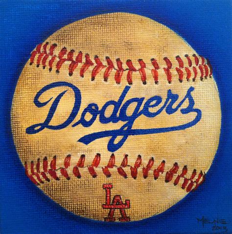 LA Dodgers Baseball by darcydoll on deviantART