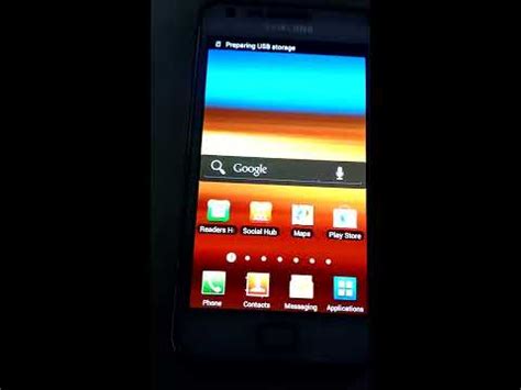 Samsung Galaxy S2. original startup and shutdown - YouTube