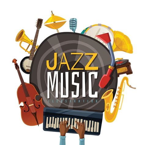 Jazz Music Illustration Vector Illustration 2273105 Vector Art at Vecteezy