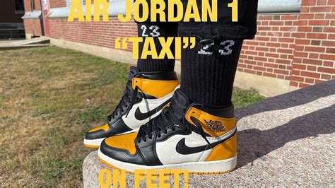 2022 AIR JORDAN 1 "TAXI"🚕”REVIEW AND ON FEET! - YouTube