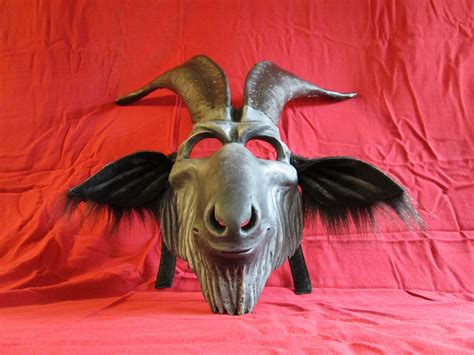 Baphomet mask | Etsy