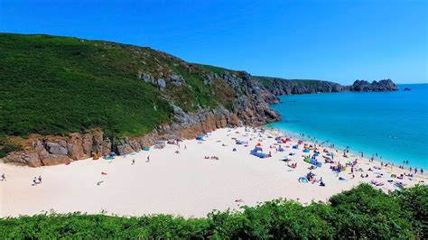 Porthcurno Beach Cornwall - YouTube