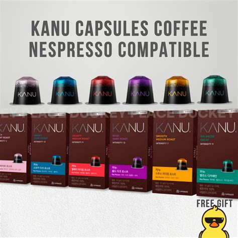 KANU Capsule Coffee Nespresso Compatible 6 Flavors | Shopee Philippines