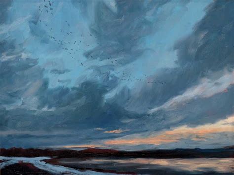 Where ART Lives Gallery Artists Group Blog: 'bosque del apache sunrise, ii' winter new mexico ...