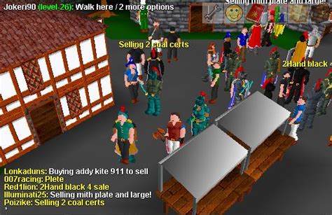 Screenshot of RuneScape (Windows, 2001) - MobyGames