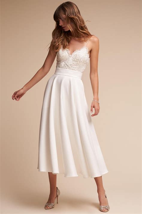 35 Midi Length Wedding Dresses - The Stillwhite Blog