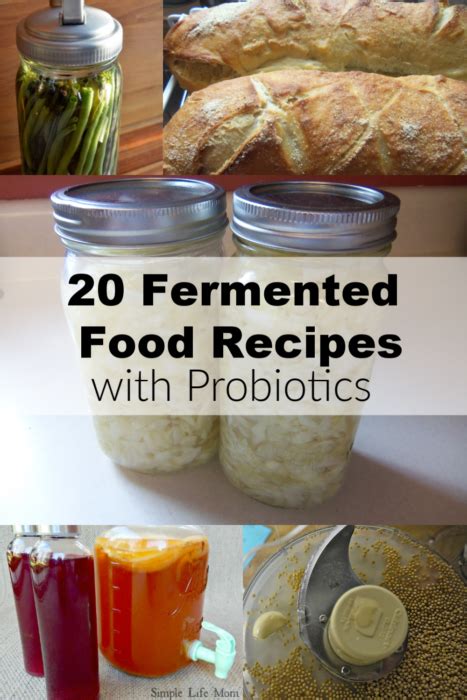 20 Fermented Food Recipes with Probiotics - Simple Life Mom