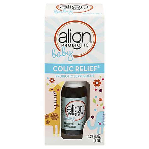 Align Baby Probiotics, Colic Relief* for Babies and Infants, 25 ...