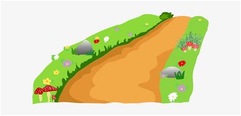 Dirt Road Clipart Cartoon - Pathway Clip Art Transparent PNG - 600x511 - Free Download on NicePNG