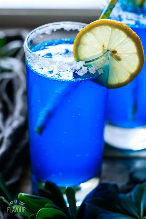 Blue Lagoon Mocktail - Savor the Flavour