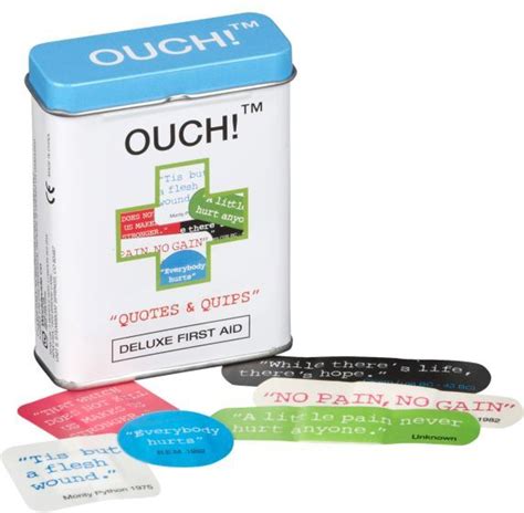 Ouch! Quotes and Quips Band Aids - $3.95 : FunSlurp.com, Unique Gifts ...