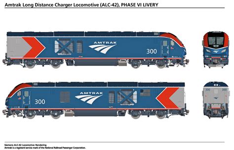 Amtrak Unveils New Paint Scheme for Long-Distance Chargers - Railfan ...