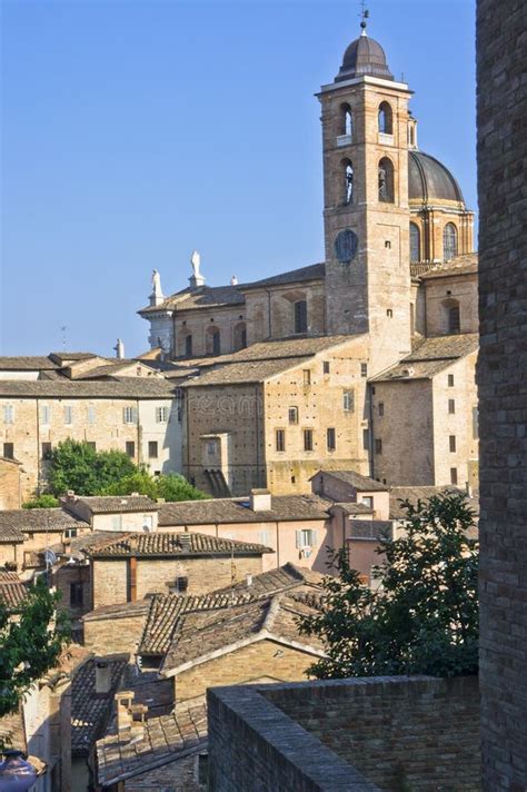 Urbino, Old City Panoramic View, Italy, Europe Editorial Photography - Image of landmark ...