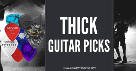 Thick Guitar Picks: A Full Guide [2023]