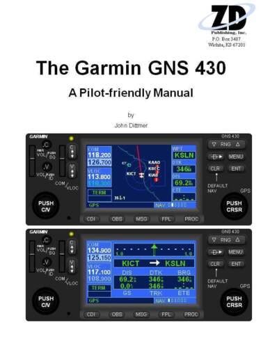 Garmin GNS-430 Pilot-Friendly Manual | eBay