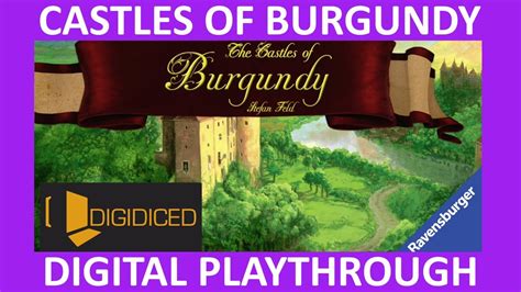 The Castles of Burgundy (Digital) (Playthrough & First Impressions) - Boardgame Stories